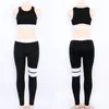 Gym Clothing 2 Two Piece Set Tank Top Training Tracksuit Fitness Women Sportswear Shapewear Sweat Suit Tights Work Out Exercise Yo2438427