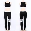 Ropa de gimnasia 2 set de dos piezas Tank Train Fitness Fitness Women Women Sportswear Awear Sweat Traje de sudor ejercicio Ejercicio YO2438427