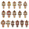 Timers Antique Wood Cuckoo Wall Clock Bird Time Bell Swing Alarm Watch Home Decoration5096784