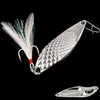 1 adet Kaşık Metal Balıkçılık Cazibesi 3G / 5g / 7g / 10g / 15g / 20g Gümüş Altın Balık Bas Yemler Kaşık Jig Wobbler Sea Lures Yapay Yem