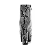Femmes Bottes D'hiver Cheville Serpent Imprimer Plate-Forme Bloc Talon Court Zip Super Haute Chaussures Femme Automne 34-43 210517