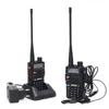 1or 2pcs baofeng bfuv5r skinka radio bärbar walkie talkie pofung uv5r 5w vhfuhf dual band tvåvägs uv 5r cb 2108171233916