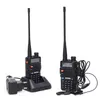 1 أو 2 قطع baofeng bf-uv5r هام الراديو المحمولة walkie talkie pofung uv-5r 5 واط vhf / uhf المزدوج الفرقة اتجاهين uv 5r cb 210817