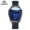 Assista Man Sport Digital Male Touch Tela LED Display Electronic Wristwatch Aço inoxidável Homens de relógio Relógio Relógio 6335350