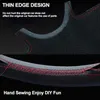 Steering Wheel Covers DIY Car Cover Wrap Leather Suede For Infiniti FX FX35 FX37 FX50 2009-2013 QX70 Juke 370Z Note (UK)