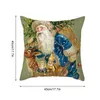 Cushion/Decorative Pillow Fuwatacchi Merry Christmas Cushion Covers Cartoon Style For Home Sofa Deacorative Throw Pillows Case Year