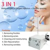 3 I 1 Syre Jet -skalvatten Aqua Skin Hydrobermabrasion Ansiktsmaskin/Nya Oxygens Injektionstrålar Peel Face Rejuvenation Device