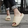 Fashion Summer dark desert sand slide platform shoes Slippers bone resin earth brown white foam runner triple black Ararat total orange sandals