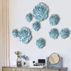 Adesivos de parede Tridimensional Rose Decoração Pingente Creative Sala Quarto
