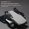 E99PRO Double 4K HD Camera WiFi FPV Mini princi