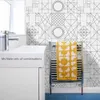 Наклейка плитки FunLife Водонепроницаемый ванная комната Кухня наклейки на стену Самостойкая мозаика мрамор Morroco Backsplash плитки кирпичный декор 210705