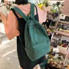 Rucksack Frauen Rucksack Einfarbig Frauen Umhängetasche Mode Schultasche Für Teenager Mädchen Kinder Schule Rucksäcke Weibliche 210922