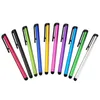 Clip Design Universal Soft Head For Phone Tablet Durable Stylus Pen Capacitiv Pencil Touch Screen Pen
