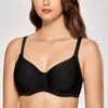 Gratlin feminino acolchoado Underwire Full Sling Suporte Maternidade Maternidade Bra Bra Plus Size C-H Copa 210928