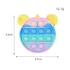 Fidget Toys Sensory Fashion Cartoon coin purse kid Push Bubble Rainbow Anti Stress Educational Children And Adults Decompression Toy Surprise wholesale