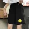 Elastic High Waist Summer Sport Shorts for Women Running Streetwear Harajuku Korean Style Print Vintage Casual Femme 210719