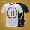 PLEIN BEAR T-Shirt Herren-Designer-T-Shirts Markenkleidung Strass-Schädel-Männer-T-Shirts Klassische hochwertige Hip-Hop-Streetwear-T-Shirt Lässige Top-T-Shirts PB 11340