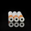 Newest Ceramic Smoking Pipe Cigarette Shape 78mm 55mm Length Colorful 100 Pcs lot Mini Hand Tobacco Pipes Snuff Tube One Hitter Bat For Smoking