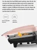 Doppel Heizung Gegrillte Steak Maschine Haushalt Panini Frühstück Maker Multifunktionale Grill Pan Rauchfreien Grill BBQ Werkzeuge