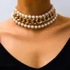 collier de rouillage de perles chunky