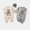 2021 New Fashion Baby Warm Body Premium Baby Clothes Body a maniche lunghe per Baby Bear Body8919565