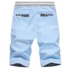 Marka Lato Solid Casual Shorts Mężczyźni Cargo Plus Beach Classic Beach Shorts Męskie spodnie dresowe 210713