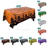 Party Dekoracja Boże Narodzenie Tabela Tkaniny Halloween Tło Cienkie Partyjne Aktywność Plastikowa 130 * 220 cm T2I52460