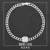 bracelet mens silver figaro