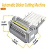 Industriële apparatuur kleine tafel top automatische sticker half cutting machine label snijder