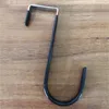 Robust avtagbar metall över dörrkrokarna Hem Badrum Organizer Rack Kläder Coat Hatt Handduk Hanger Kök Hållare Julkrans Hook Hy0138