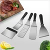 BBQ Griddle Tillbehör Kit 14PCS Flat Top Grill Stainless Steel Scraper Teppanyaki Tool Set