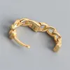 Hoop Huggie Fashion Simple Glossy Chain Earring Ear Buckle Trend Classic Mini Circle Orecchini per le donne Statement Jewelry Drop Ship