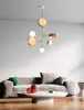 Artpad – lustre moderne pour chambre à coucher, lampe Macaron créative, chambre d'enfant, café, boutique, cuisine, fer, éclairage intérieur LED