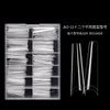 Faux Nails 240pcSet Faux accessoires Nail Art Supplies pour les professionnels et les outils Appuyez sur Tips Full6623861