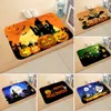 Magasin de tapis de tapis de tapis antidérapant Halloween Grave Citrouille Bat Bat Festival Decal Couloir Chambre Tapis De Porte Galley Cuisine Salle de bain