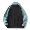 Primavera Autunno Fashion Cool Jacket Uomo Coreano Stand Zipper Poliestere Simple Casual Streetwear Giacche sportive 211110