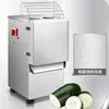 Stainless Steel Vegetable Cutting Machine Electric Potato Cucumber Ginger Cutter Onion Slicer Machine Shredding Machine