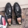 Matrimonio leggero confortevole turismo stile britannico moda ufficio affari scarpe in pelle fatte a mano da uomo vestito da uomo formale
