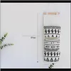 Boxes & Bins Black White Pattern Cotton Linen Hanging Storage 3 Pockets Mounted Wardrobe Hang Bag Wall Pouch Cosmetic Toys Organizer E Tj53Q