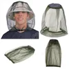 Anti-Mosquito Cap Travel Camping Hedging Lightweight Midge Mosquito Insect Hat Bug Mesh Head Net Face Protector Daf180