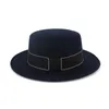 Chapeaux à large bord Fedora Chapeau Hommes Femmes Mélange De Laine Artificielle Fête De Mariage Bowler Mode D'hiver JazzHat Chapeau En Gros Oliv22