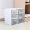 PP Clear Multicolor Shoe Boxes Foldable Storage Transparent Organizer Stackable Display Superimposed Combination dustproof Shoes Containers Cabinet JY0558