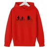 Jongens hoodie kinderen kleding grappige vreemdelingen dingen hoodies voor tiener meisjes 4-13Y baby sweatshirt kinderkleding 220309