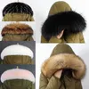 Winter Coat Collar Decor Faux Fur Shawl Hat Decor Faux Fox Fur Scarf Fuax Raccon Scarf Multi Colors Fur Collar Scarf Bib H0923