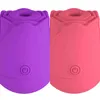 NXY Vibrators Rose Zuigen Vibrator Vagina Niple Sucker Krachtige 10 Snelheid Vibrerende Massager G Spot Clitoris Stimulatie Seksspeeltjes Voor Dames 1120