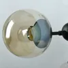 Wandlampen Vintage LED Lampe Zwei Kugel Glas Innenbeleuchtung Leuchte Bar Wohnzimmer Schlafzimmer Shop Retro Dekoration