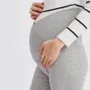 Low Waist Belly Maternity Legging Spring Autumn Fashion Knitted Clothes for Pregnant Women Pregnancy Skinny Pants 210528
