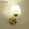 Lampa ścienna Dekoracja Dekoracji LED Home Nowoczesne światło Do Salonu Sypialnia Jadalnia Kinkiet Kuchnia Copper Ciało