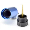 Mini bombola per immersione in alluminio con 12 O-ring Kit di riparazione per immersione con portachiavi in ottone 458 Z2