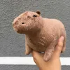 6.5 '' Reallilfe Capybara豪華なおもちゃかわいい茶色のキャピバラぬいぐるみ人形ふわふわぬいぐるみ動物少年誕生日プレゼント210825